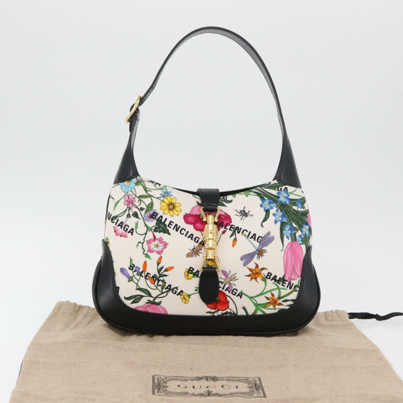 【日本直送】GUCCI New Jackie BALENCIAGA 聯名帆布包 636706 正品 178692SAM-23