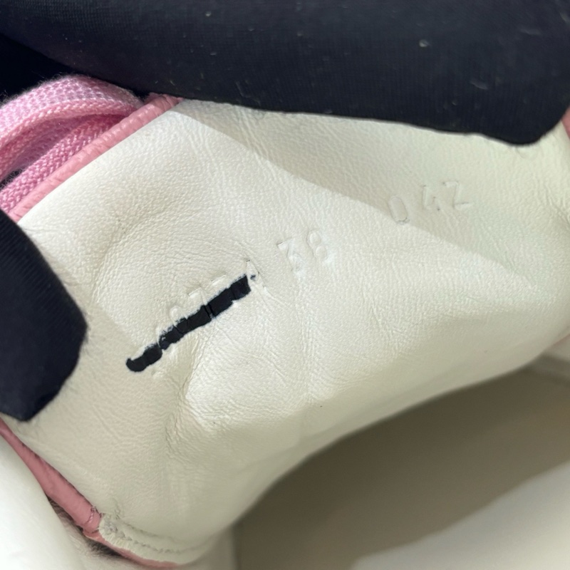 Gucci/古馳 Ace系列蜜蜂刺繡粉色休閒鞋，尺碼：38碼  97新-6