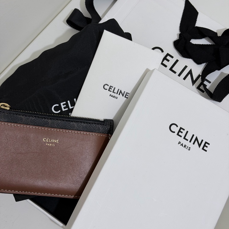 二手｜Celine 老花零錢卡包-1
