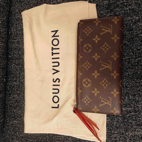 Louis Vuitton 路易威登 老花長款拉鍊錢包  22*10  配塵袋