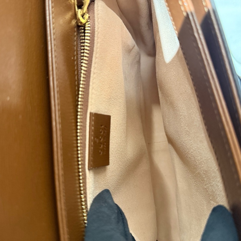98新 Gucci 老花1955中號 033黑標 21年包 附件：塵袋-7