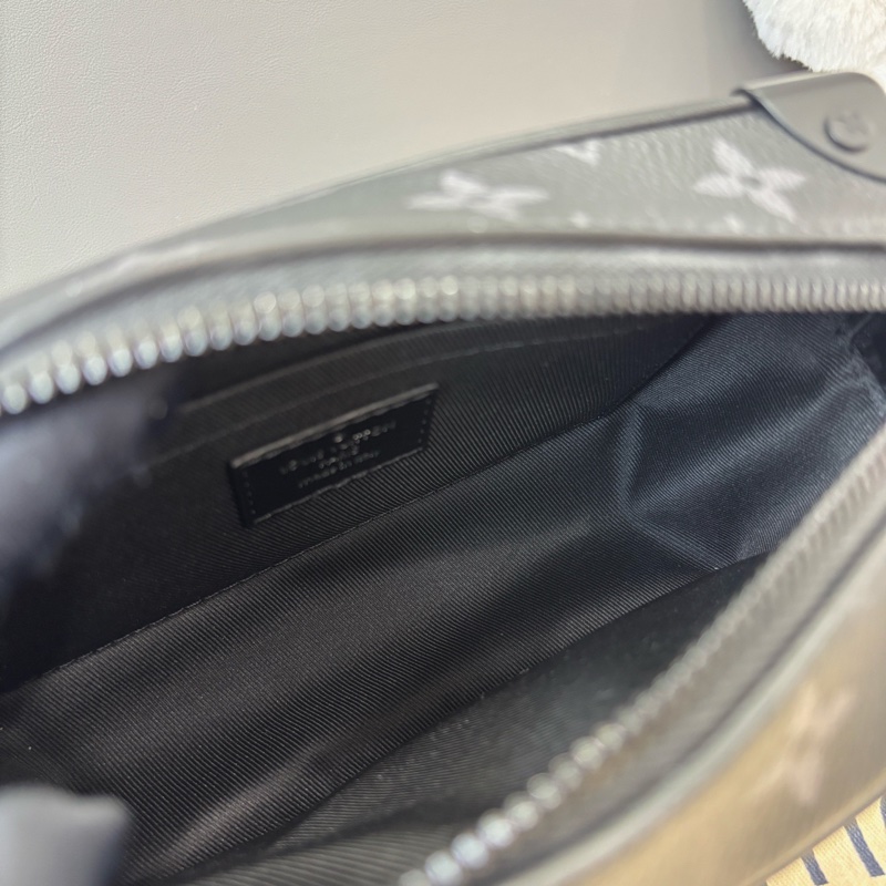 Louis Vuitton 路易威登 黑武士soft trunk盒子包 芯片款 附件：塵袋-8