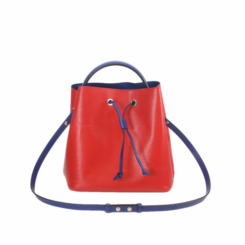 路易威登 M54365 Epi Coquelicot 藍色 NeoNoe 女士單肩包 紅色-0