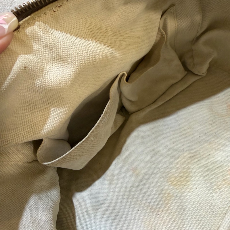 Gucci 復古丹寧老花波士頓包-10
