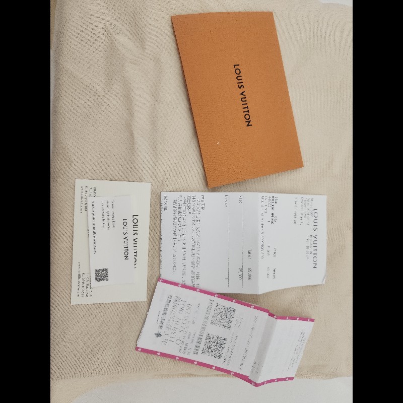 LV 新款牛角包，防塵套，原廠盒子，購證-5