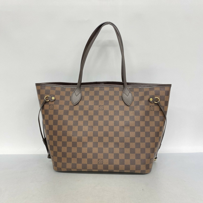 路易威登 Damier Neverfull 中號手提包 N41358 Ebene（女式）-10