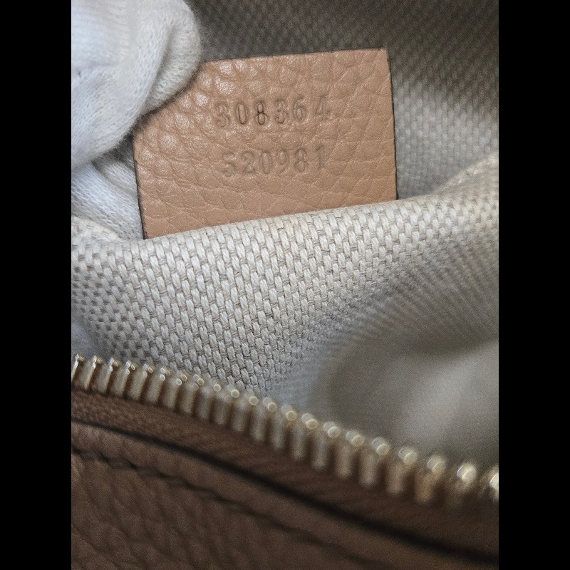 Gucci 古馳 disco soho 奶茶色 焦糖色 流蘇拉鍊相機包 肩背包 斜背包-19