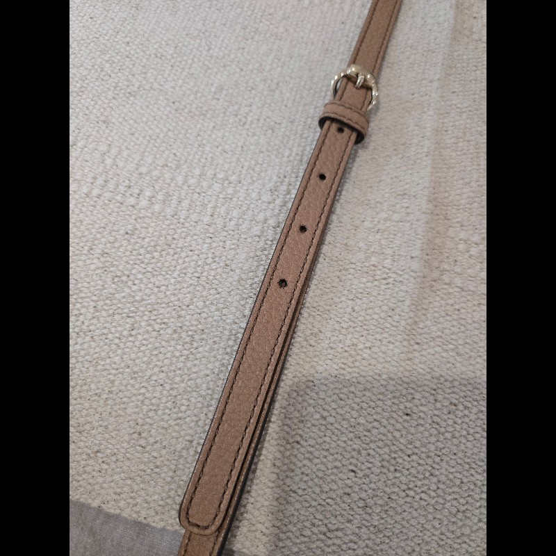 Gucci 古馳 disco soho 奶茶色 焦糖色 流蘇拉鍊相機包 肩背包 斜背包-29