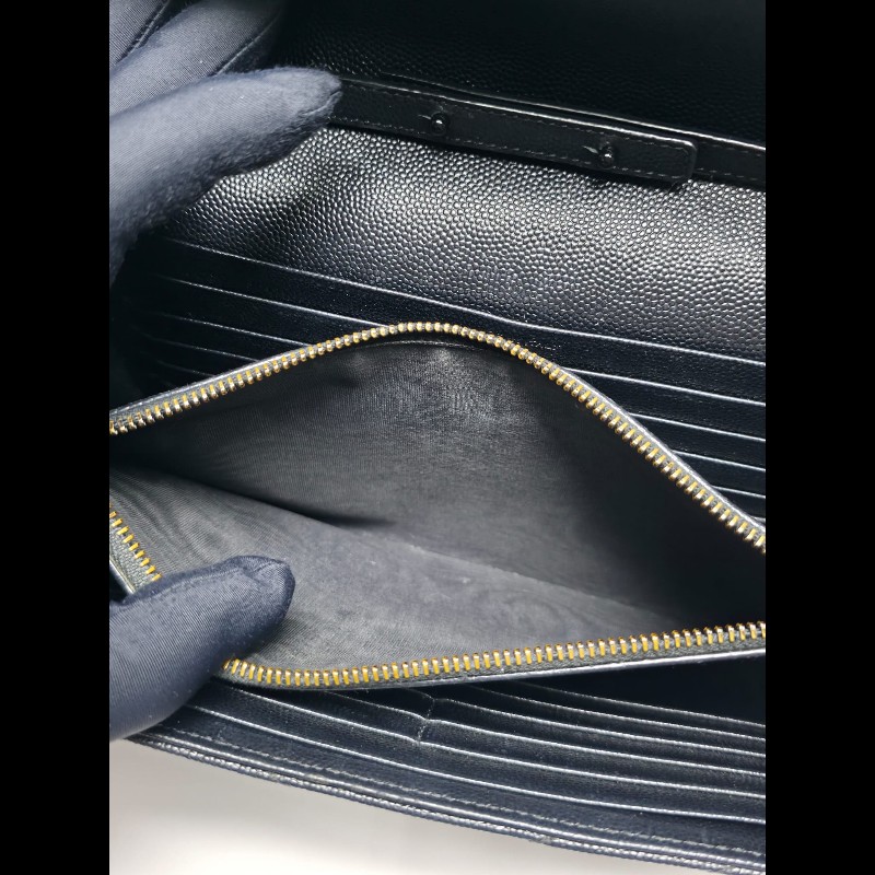 YSL 黑色 Cassander Chain Wallet-25