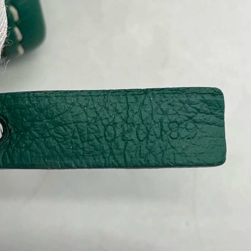 Goyard戈雅Saint Louis綠色老花購物袋，小號 尺寸34x15x28cm 編碼HR394。-9