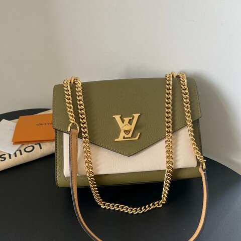 芯片款 路易威登/Louis Vuitton Lockme繫列小號信封包