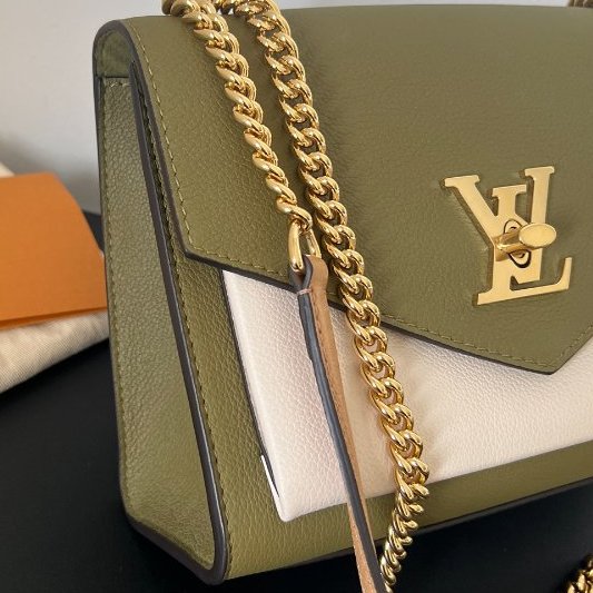 芯片款 路易威登/Louis Vuitton Lockme繫列小號信封包-2