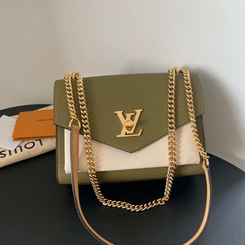 芯片款 路易威登/Louis Vuitton Lockme繫列小號信封包-5