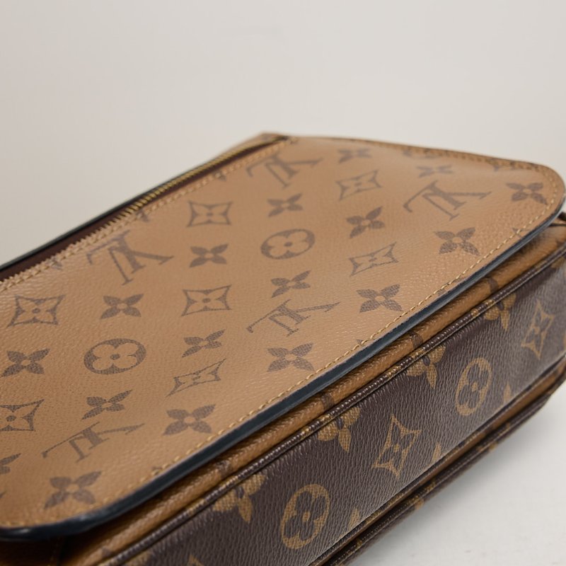 二手Lv metis 雙色郵差包-6