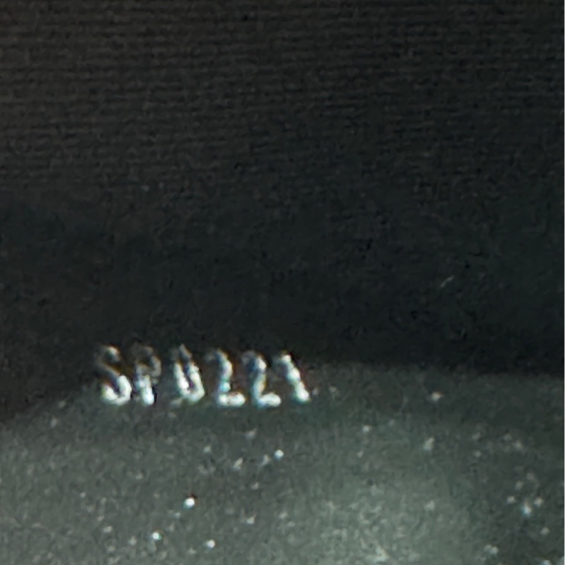 LV 黑色老花手包-8