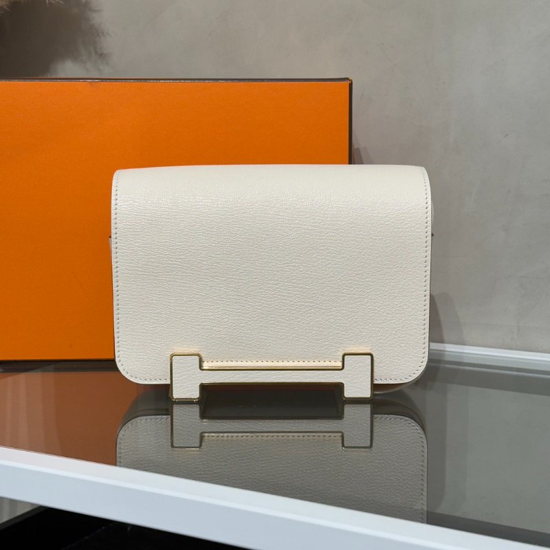 HERMES Geta 木屐包 - 奶昔白金 U-2