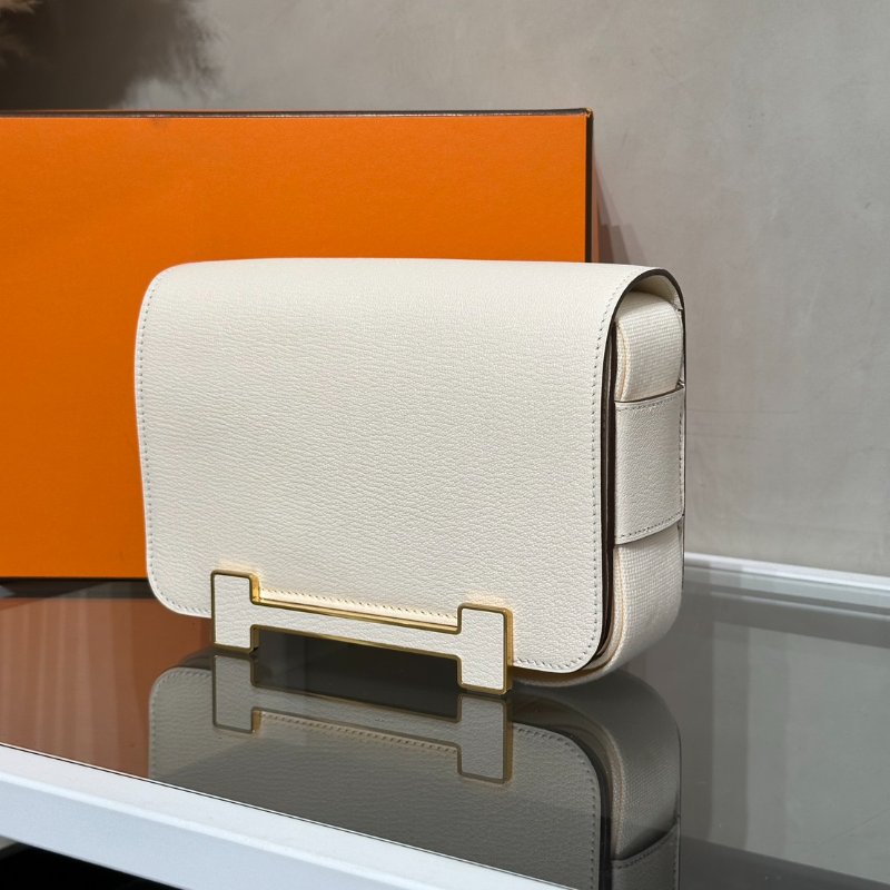 HERMES Geta 木屐包 - 奶昔白金 U-4