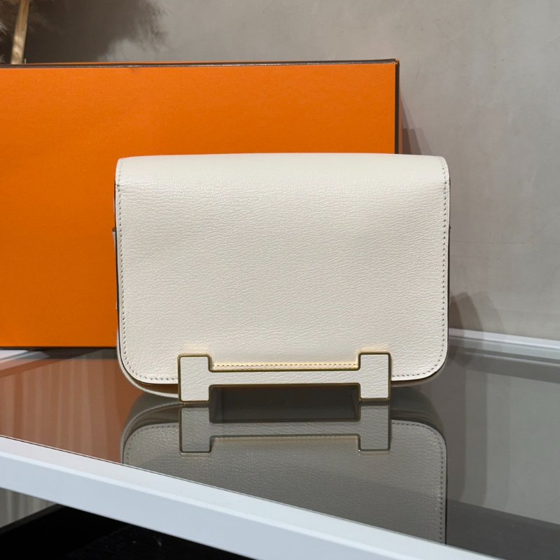 HERMES Geta 木屐包 - 奶昔白金 U-5