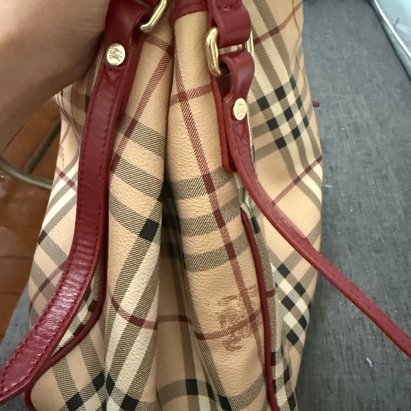 Burberry 包包 側背包 超美時尚 巴寶莉 台灣專櫃購入-33