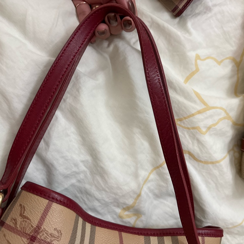 Burberry 包包 側背包 超美時尚 巴寶莉 台灣專櫃購入-34