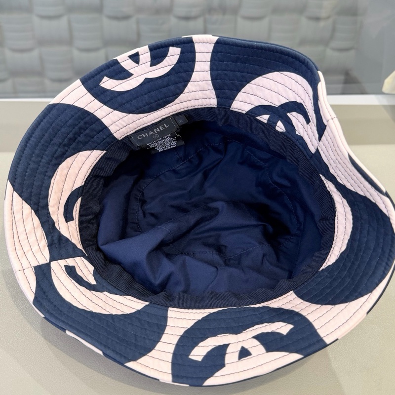 Chanel • 拼色小Logo漁夫帽-2