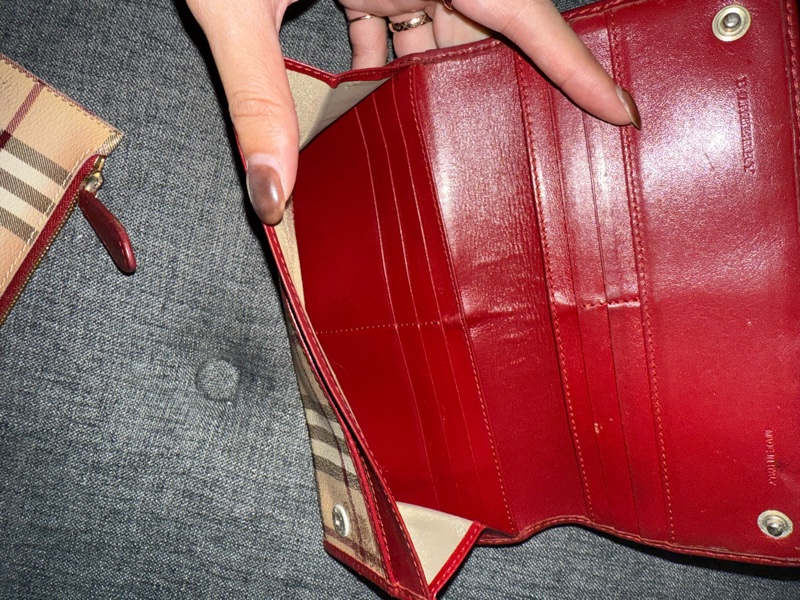 Burberry 長夾 二合一 零錢包 台灣專櫃購入-37