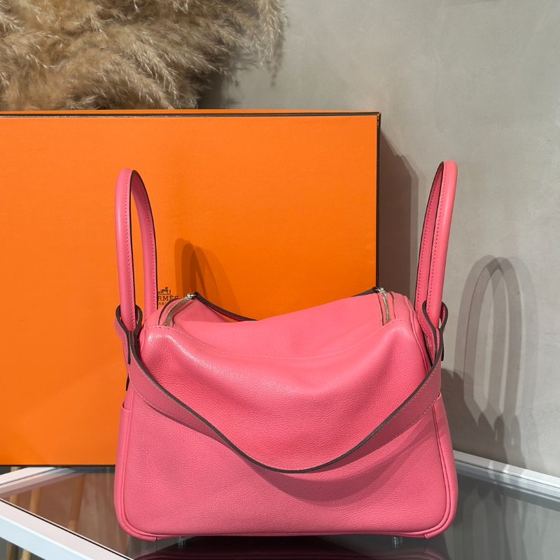 HERMES Lindy 26 - 唇膏粉銀 A-4