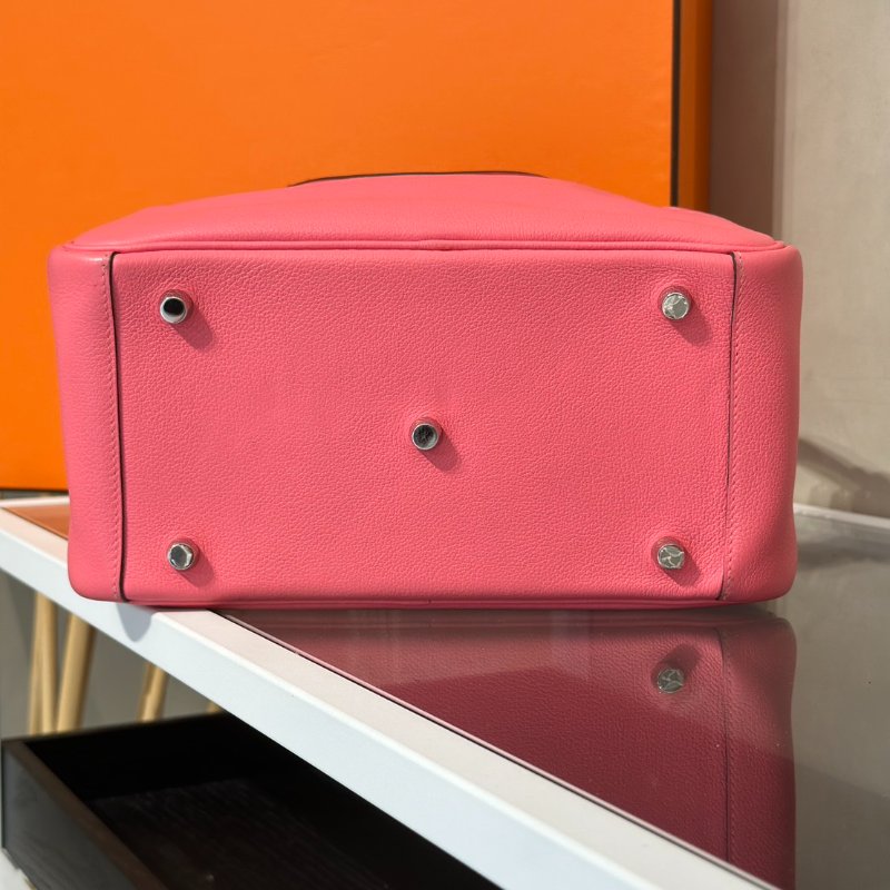 HERMES Lindy 26 - 唇膏粉銀 A-5