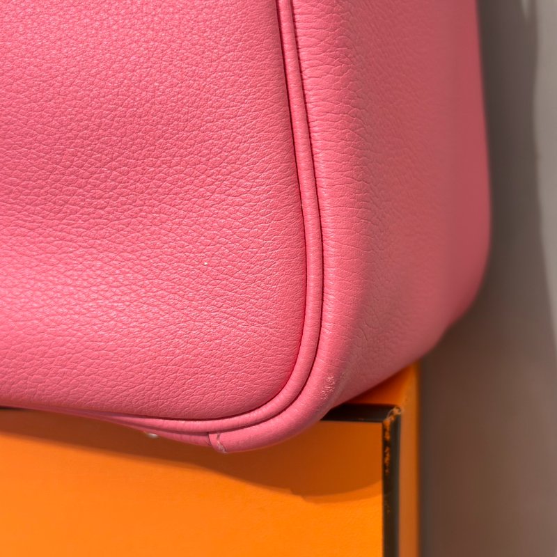 HERMES Lindy 26 - 唇膏粉銀 A-7