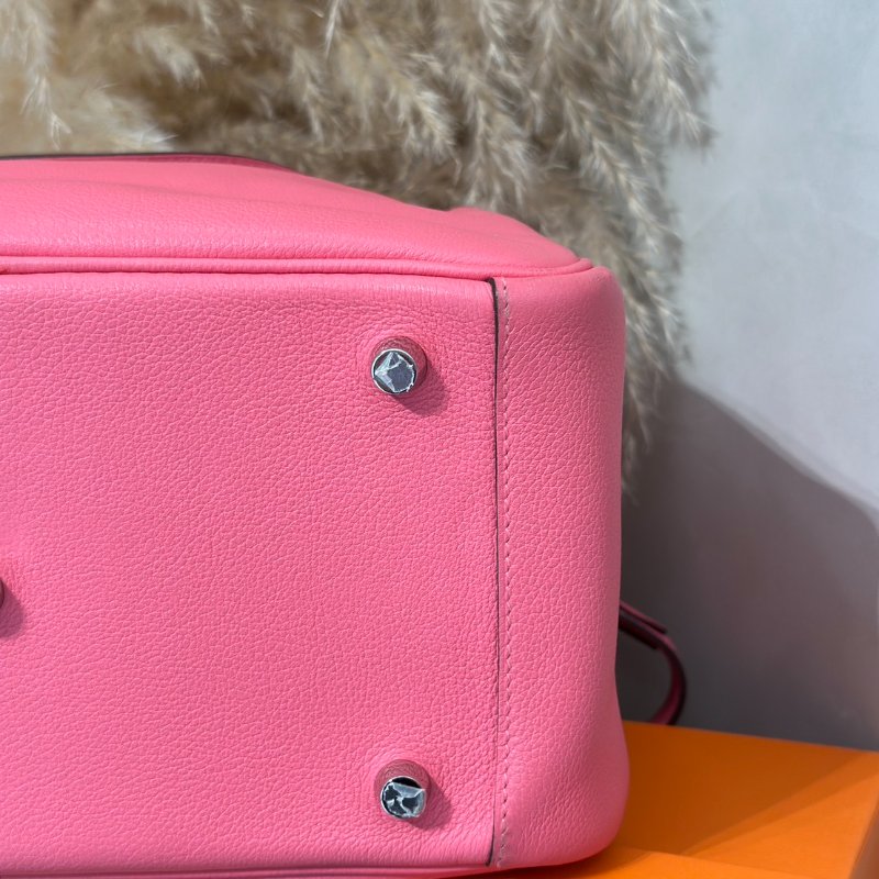 HERMES Lindy 26 - 唇膏粉銀 A-10
