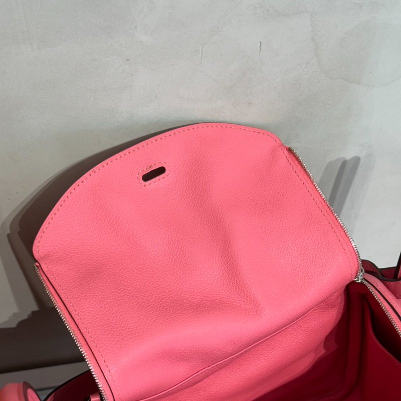 HERMES Lindy 26 - 唇膏粉銀 A-13