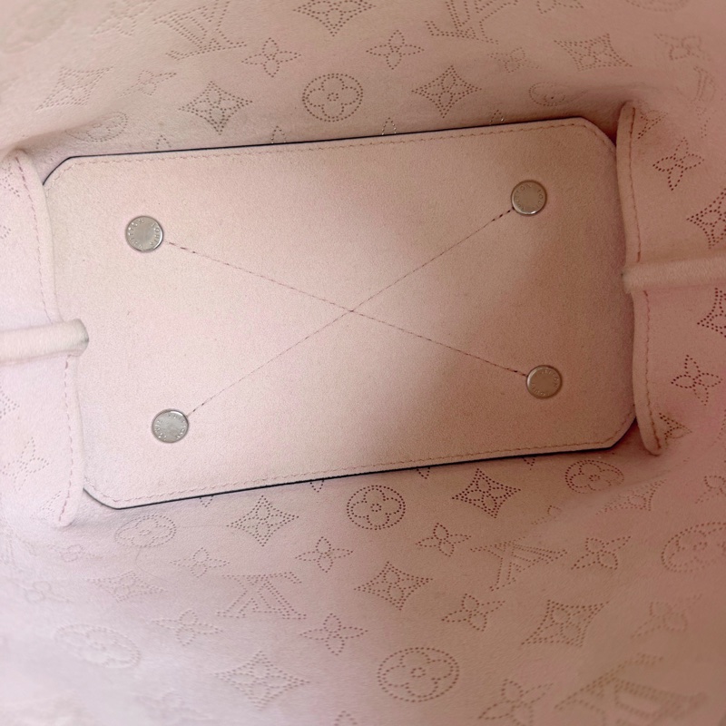 LV路易威登Bella月光女神漸變粉白水桶包+芯片 底長22cm附件：塵袋 肩帶-8