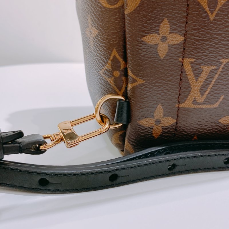 TW4829 Louis Vuitton 路易威登 迷你 經典小背包 Palm Springs Mini Backpack Monogram Canvas Brown-16