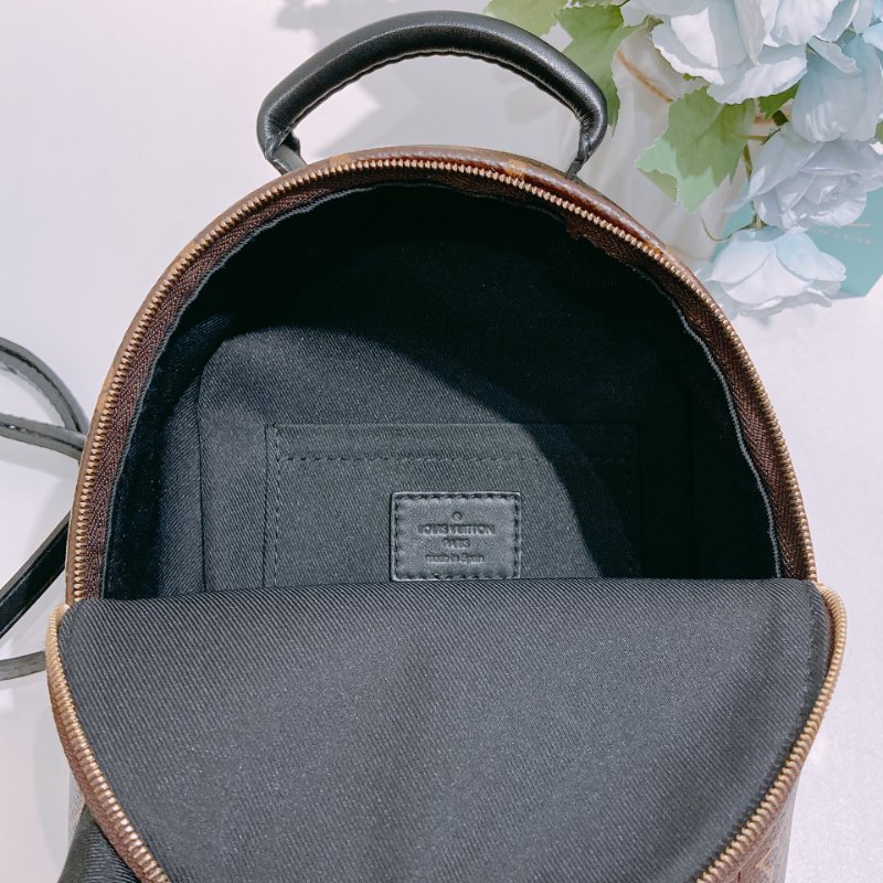 TW4829 Louis Vuitton 路易威登 迷你 經典小背包 Palm Springs Mini Backpack Monogram Canvas Brown-19