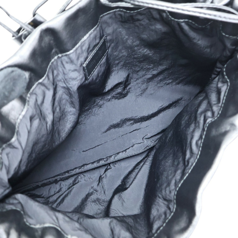 黑色 編織羊皮 Dustbag 肩背包 796728【BOTTEGA VENETA BV 寶緹嘉】 796728-2