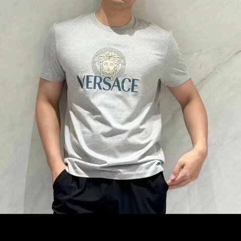 💎Han's house精品服飾💎VERSACE 凡賽斯 女王頭 LOGO T恤 短袖 短T 原價16500