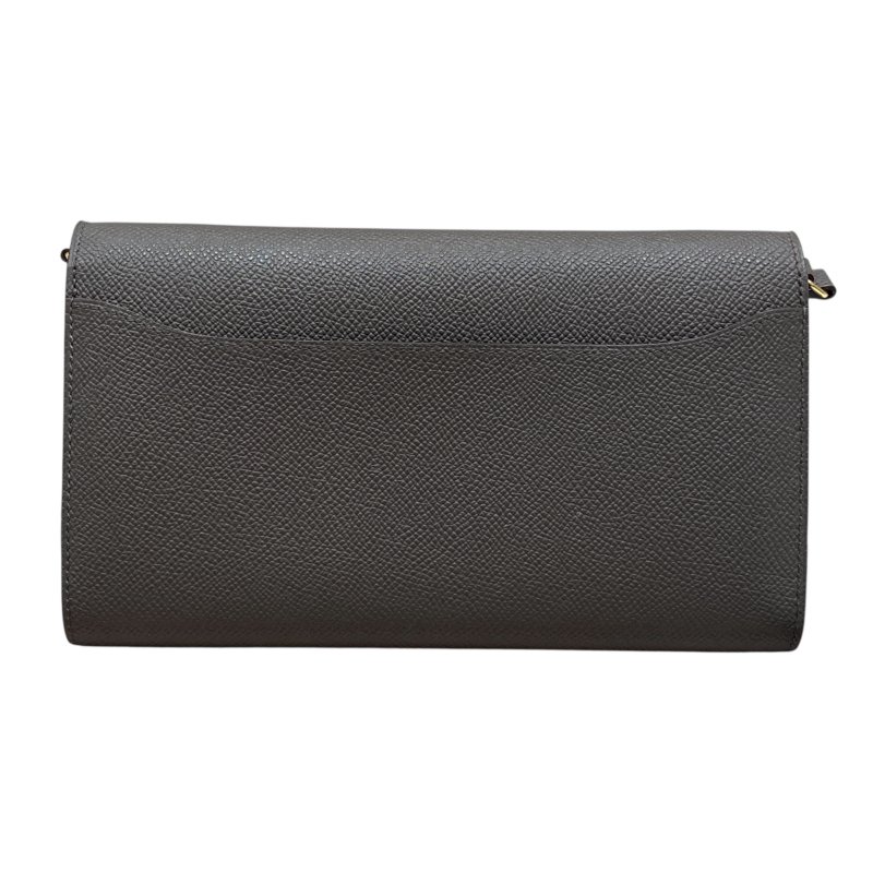 HERMES 愛馬仕 Y刻 CONSTANCE TO GO 手拿包 EPSOM皮革 灰色 金釦-2
