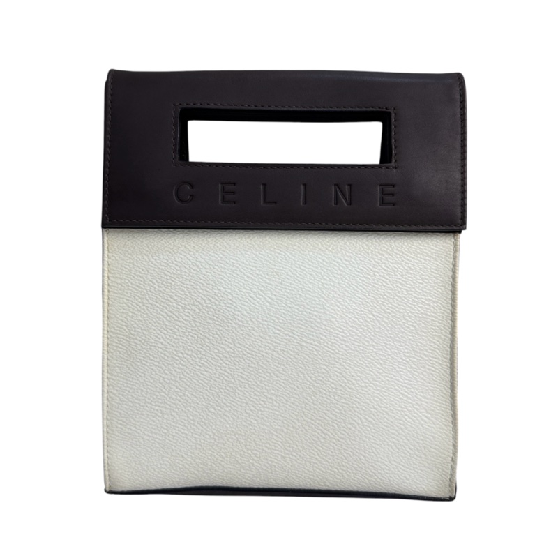 【赫蒂國際精品】Celine Paris 經典手提包👜vintage 二手 中古 皮革-4