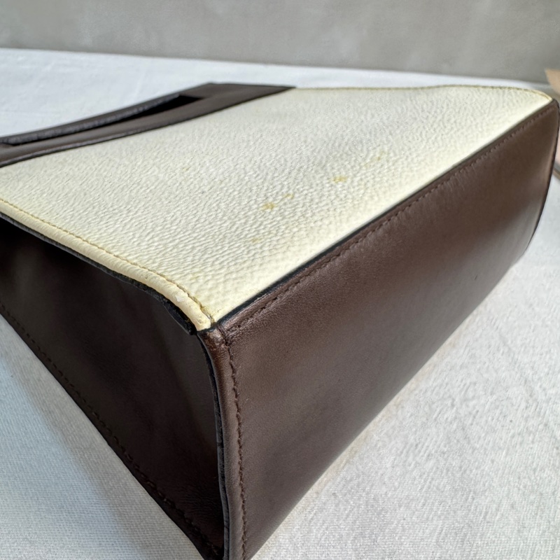 【赫蒂國際精品】Celine Paris 經典手提包👜vintage 二手 中古 皮革-12