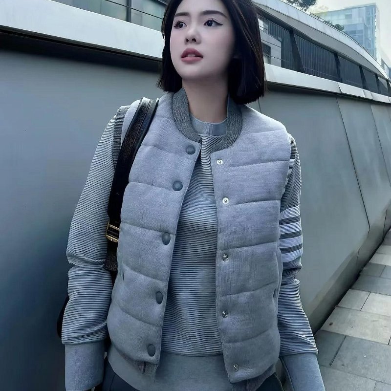 💎Han's house精品服飾💎THom Browne TB 羽絨 拼接 針織 美利奴羊毛外套 雙面穿現貨 3號原價88900-7