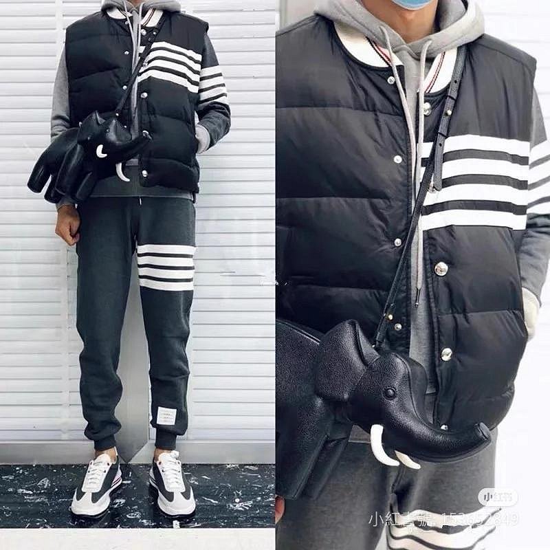 💎Han's house精品服飾💎THom Browne TB羽絨 背心 現貨 0原價56000-8