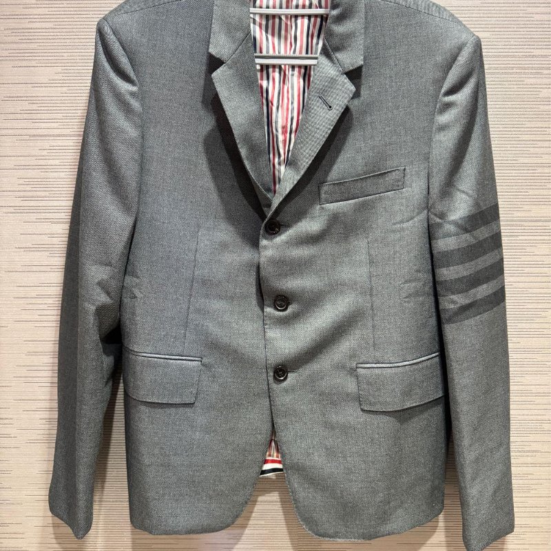 💎Han's house精品服飾💎Thom Browne TB 四槓 西裝 外套 現貨3 原價74500-1