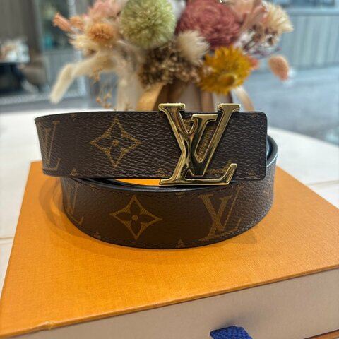 *SHIHNA名牌精品* LV M0565W 老花皮帶 女版80cm