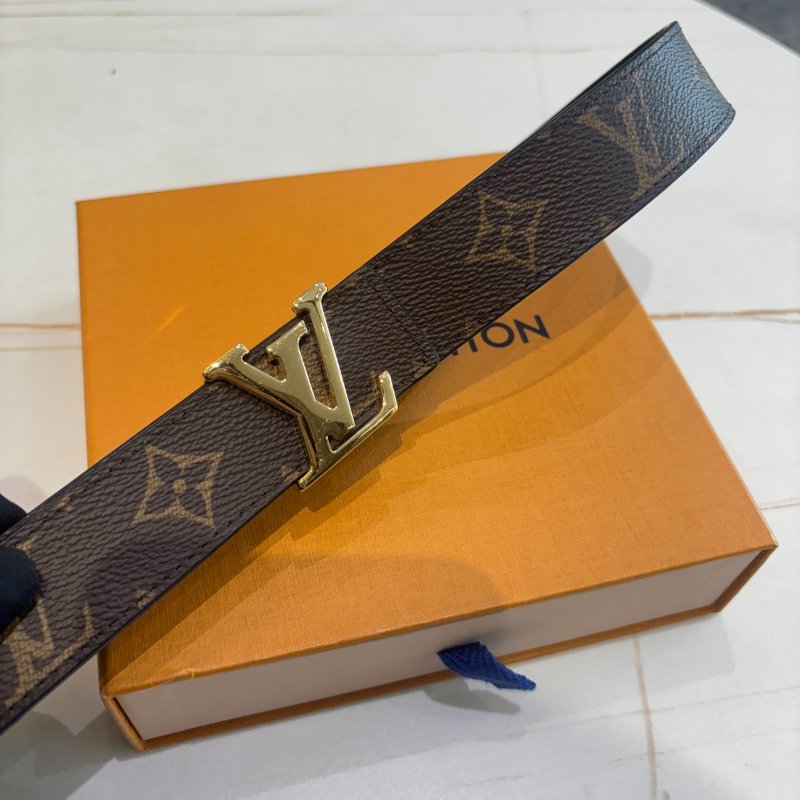 *SHIHNA名牌精品* LV M0565W 老花皮帶 女版80cm-2
