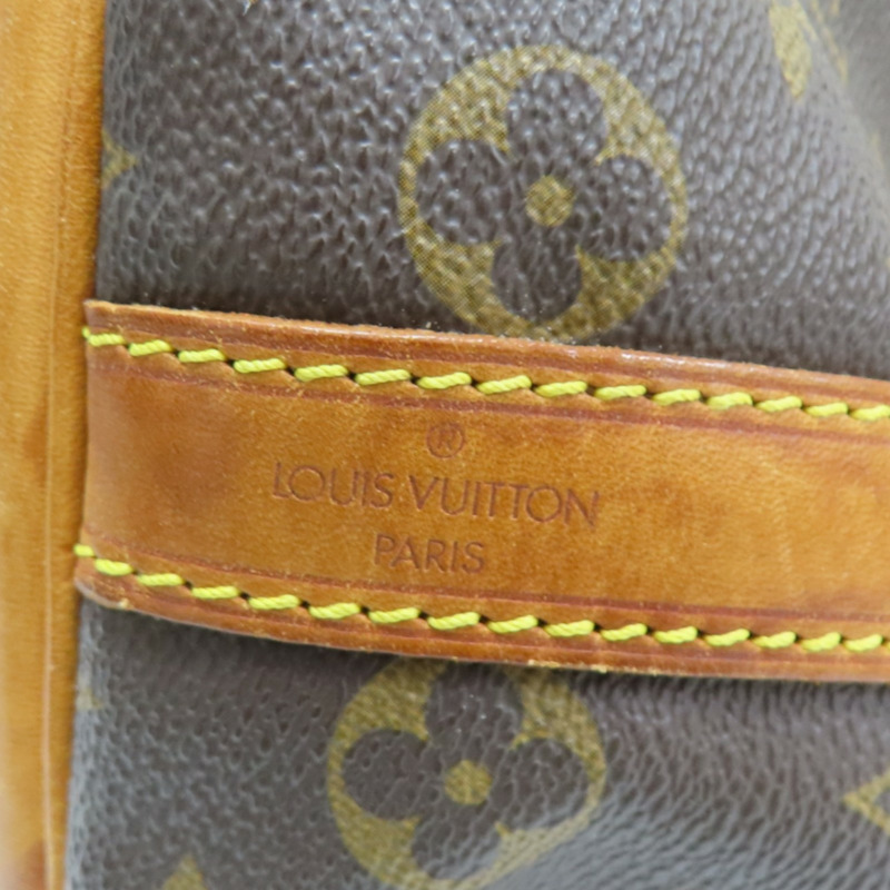 棕色 原花 帆布 NOE 肩背包【LOUIS VUITTON LV 路易威登】 M42226-5