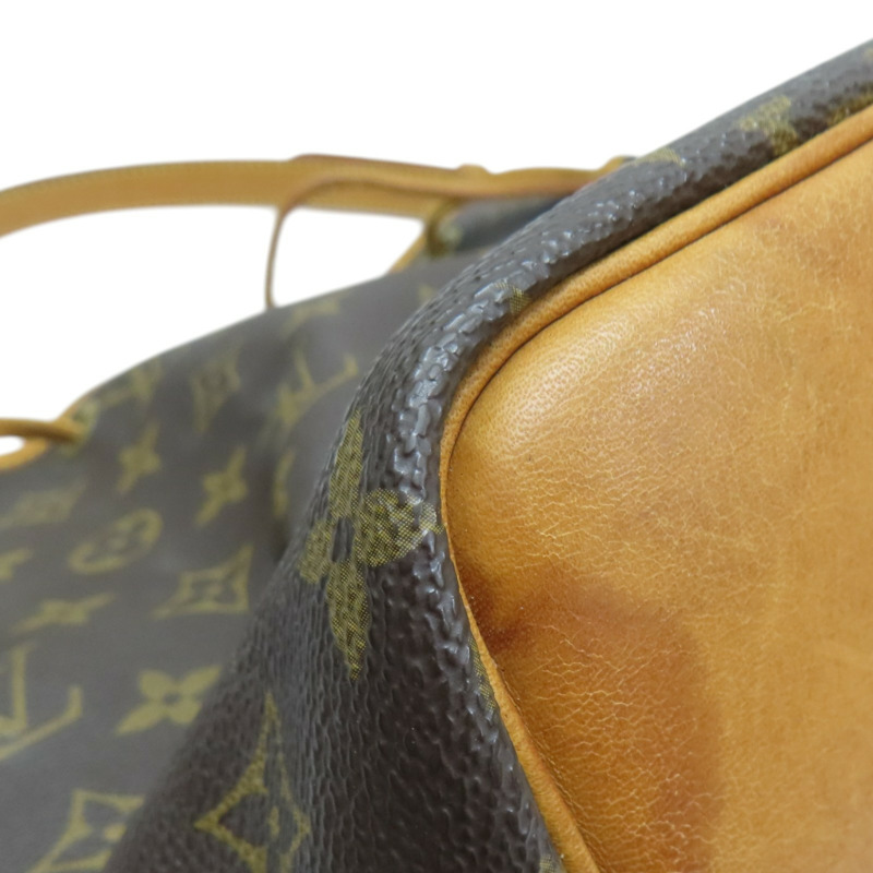棕色 原花 帆布 NOE 肩背包【LOUIS VUITTON LV 路易威登】 M42226-8