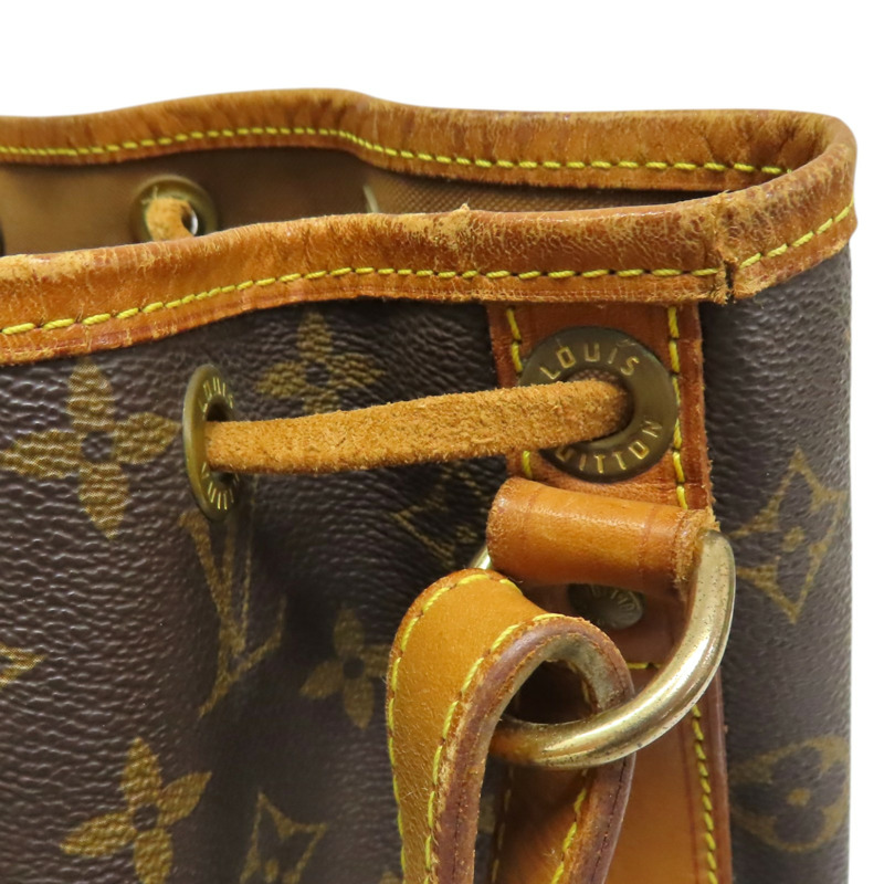 棕色 原花 帆布 NOE 肩背包【LOUIS VUITTON LV 路易威登】 M42226-12