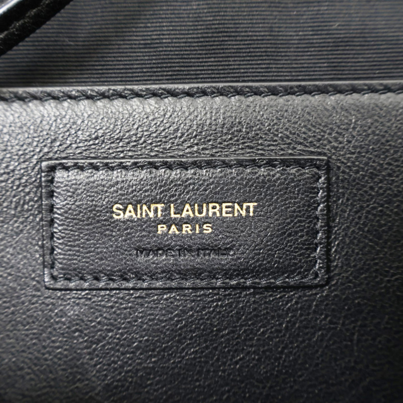 黑色 小羊皮 Jamie 4.3 肩背包【SAINT LAURENT 聖羅蘭】 742431-6