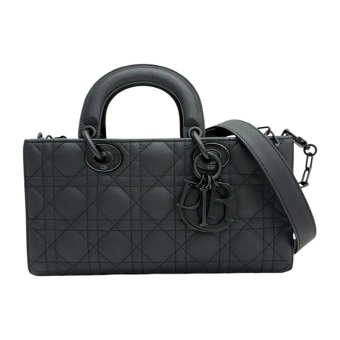 黑色 羊皮 Lady D-Joy 兩用包【Dior 迪奧】 M0540SLOI