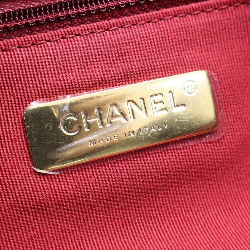 黑色 菱格紋 羊皮 19 肩背包【CHANEL 香奈兒】 AS3519-4